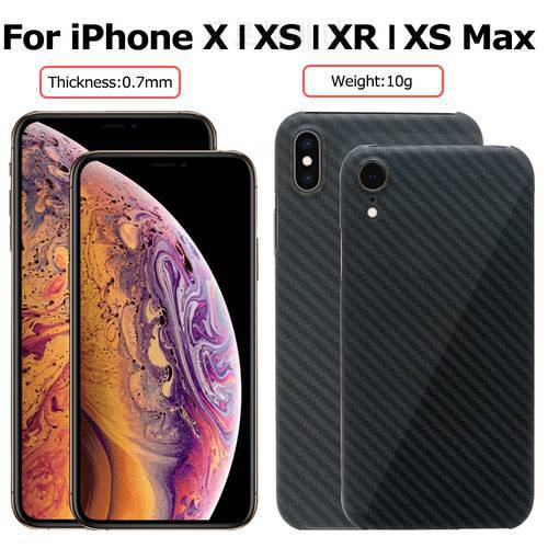 Carbon Fiber Case For iPhone 11 Pro Max Ultra Thin Aramid Fiber Luxury Phone Case Cover For iPhone XR XS MAX 11 11Pro 11 Pro Max