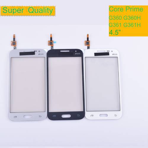 10Pcs/Lot For Samsung Galaxy Core Prime G360 Touch Screen Panel Sensor Digitizer Front Glass Touchscreen