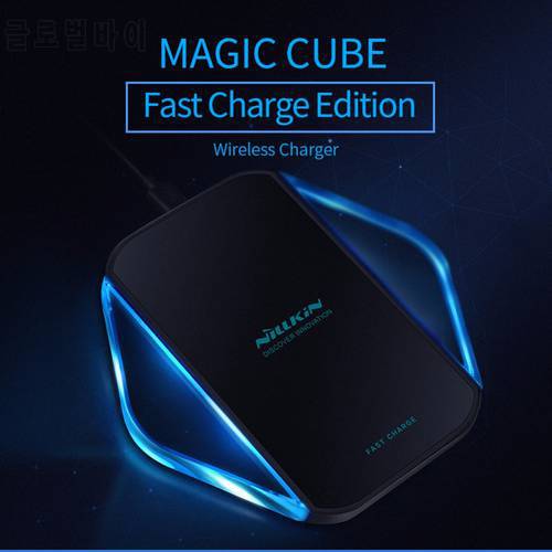 NILLKIN MagicCube Fast Edition qi wireless charger For Samsung Galaxy S10 Plus iphone 11 pro Max S1 Bluetooth Wireless Speaker
