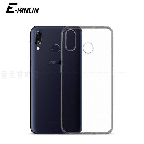 Ultra Thin Clear Soft TPU Case For Asus ZenFone Max Plus Pro M1 M2 ZB570TL ZB555KL ZB602KL ZB633KL Back Phone Cover