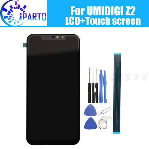 6.2 inch UMIDIGI Z2 LCD Display+Touch Screen 100% Original Tested LCD Digitizer Glass Panel Replacement For UMIDIGI Z2