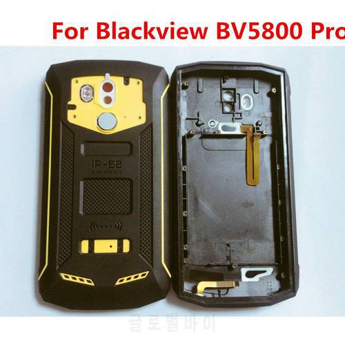 Used For BLACKVIEW BV5800 PRO 5.5&39&39 Cellphone IP68 Housings Back Battery Cover Case Repair Parts For BLACKVIEW BV5800
