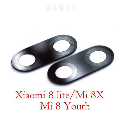 for Mi 8 Youth, mi 8X original camera lens for XIaomi 8 lite 8X 8 youth with sticker