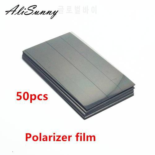 AliSunny 50pcs Polarizer Film for iPhone 6S 7 6 Plus 5S 5G 5C Front LCD Screen Polarization Polarized Light Film Parts