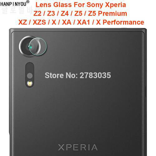 For Sony Xperia Z2 Z3 Z4 Z5 Premium XZ XZS XA1 X XA Slim Back Camera Lens Protector Rear Camera Lens Cover Tempered Glass Film
