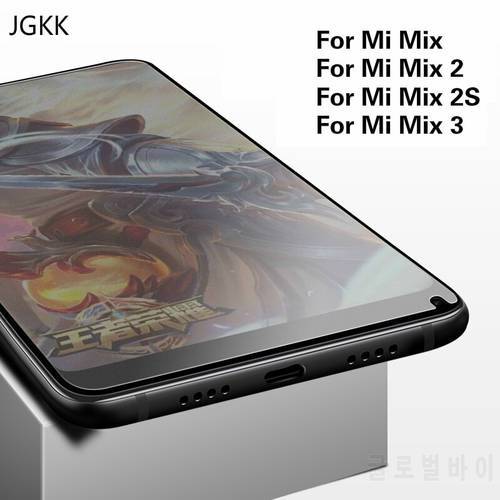 JGKK 2.5D Matte Glass for Xiaomi Mi Mix Mix 2 Mix2S Mix3 Frosted Tempered Glass for Mi Mix 3 Mix 2S Mix2 Screen Protector Film