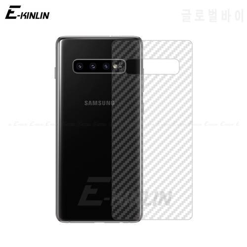 Soft 3D Carbon Fiber Back Film For Samsung Galaxy Note 20 10 9 S22 S21 S20 Ultra FE S10 Lite 5G Plus Screen Protector Not Glass