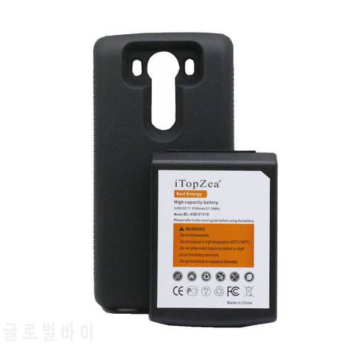 1x 9700mAh BL-45B1F Extended Battery For LG V10 BAK-110 F600 H901 VS990 H960A LS992 H968 H961N H900 With Protective TPU Case
