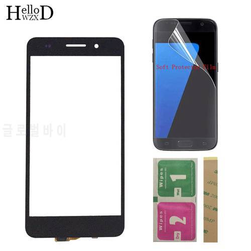 Mobile Phone Touch Panel For Huawei Y6 II Y6 2 Touch Screen Digitizer Sensor Front Outer Glass Lens Touchscreen + Protector Film