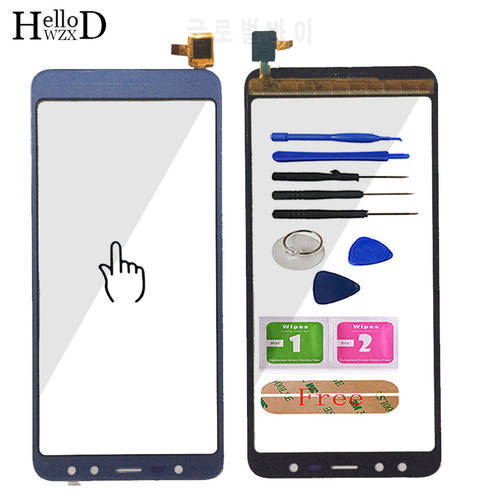 5.5&39&39 Mobile Phone Touch Glass TouchScreen For Leagoo M9 Touch Screen Glass Digitizer Panel Lens Sensor Tools Free Adhesive