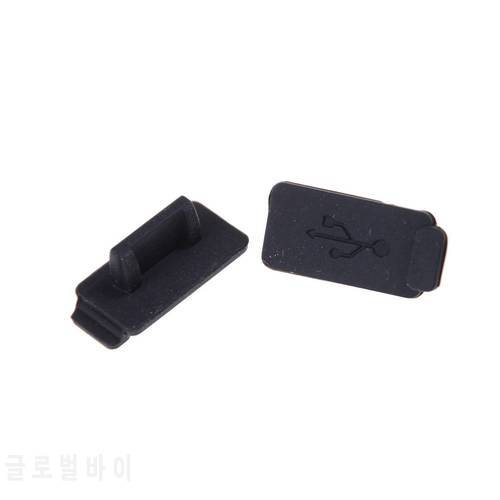 10pcs/lot Rubber Soft Dust Cap USB 2.0 3.0 Interface Prevent Rust Dust Plug Durable Black For PC Laptop USB Plug Cover Stopper