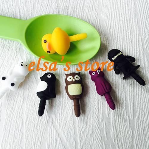 30pcs kawaii gadget mixed anime earphone dust plug to phone 3.5mm jack plug for headphones for iphone sumsang free shipping