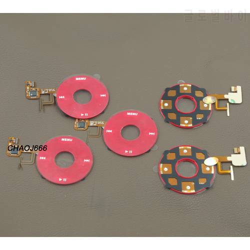 5pcs/lot Red Clickwheel Click Wheel with Flex Ribbon Cable for iPod 5th gen iPod 5 Video 30GB 60GB 80GB U2 Special Edition
