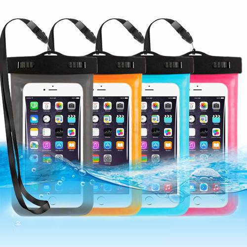 Dry Bag Waterproof bag PVC Protective Mobile Phone Bag Pouch Bags For Diving Swimming Sports For Iphone X 7 8 6S Samsung Xiaomi