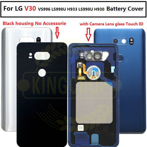 Back Cover Case Replacement for LG v30 Rear Housing Door Battery Cover for LG v30 VS996 LS998U H933 LS998U H930 back housing