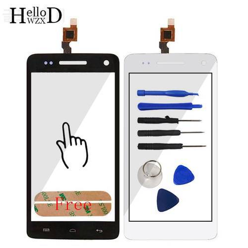 5&39&39 Touch Screen Panel For Explay Fresh Touch Screen Digitizer Panel Front Glass Lens Sensor Flex Cable Tools Adhesive