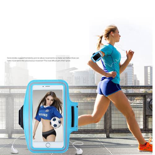 Waterproof Gym Sports Running Armband for iPhone 8 7 6 6s 8 Plus X XS Max XR Case Phone Case Cover Holder Armband