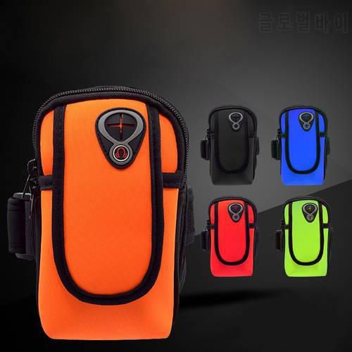 Waterproof Gym Sports Running Armband For iphone Xs Max XR X 8 4 4s 5 5s 5c SE 6 6s 7 7s plus Arm Band Phone Bag Case