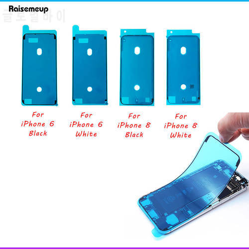 50PCS Waterproof Sticker For iPhone 6s 6s plus 7 7 plus 8 8 plus X 3M Adhesive Pre-Cut Glue LCD Screen Frame Tape Repair Parts