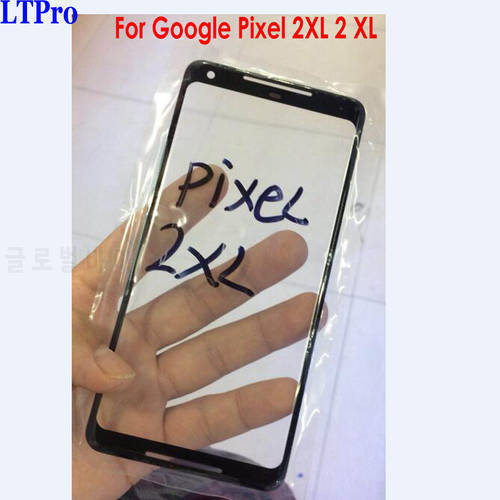 Original Best Black Pixel2 XL Outer Glass Lens Front Panel Touch Screen For Google Pixel 2XL Pixel 2 XL 6.0