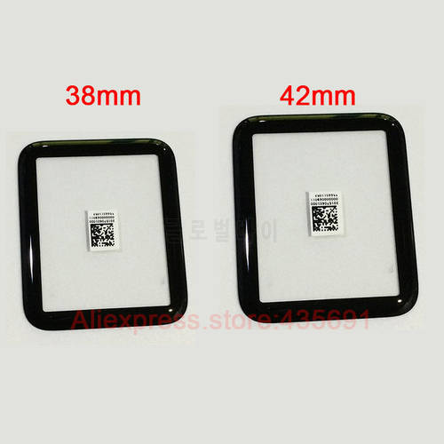 10Pcs/Lot 38mm 42mm Original Display Touch Screen Front Outer Glass Lens Replacement Parts For Apple Watch Series 1