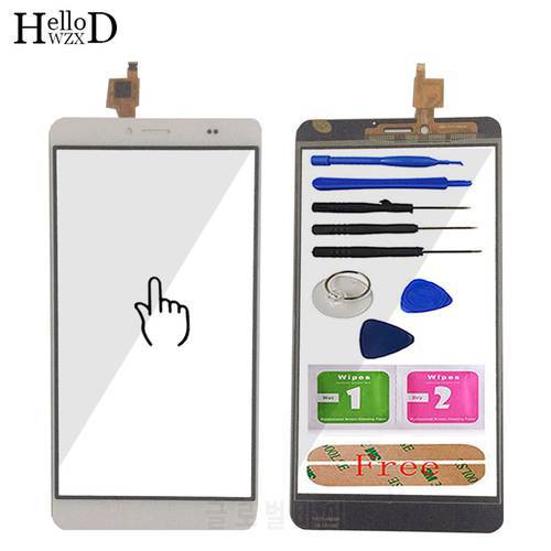6.0&39&39 Touch Glass Screen Digitizer Panel For Bluboo Maya Max Mobile Phone Front Glass Lens Sensor Tools Parts Adhesive