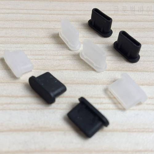 500pcs USB Type-C charge port dust plug for USB Type C cable Interface protector For Type Charge Port