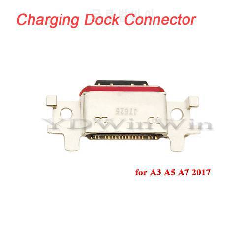 1pcs USB charging charger connector for Samsung Galaxy A3 A5 A7 2017 A320 A320F A520 A520F A720 port dock plug