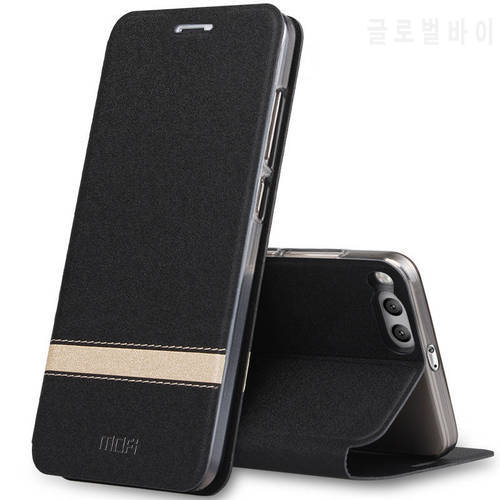 6 Colors For Xiaomi Mi6 Phone Case Leather Flip Bag Inner Soft Silicone Smart For Xiaomi Mi 6 Cover Intelligent Sleep Wake Up