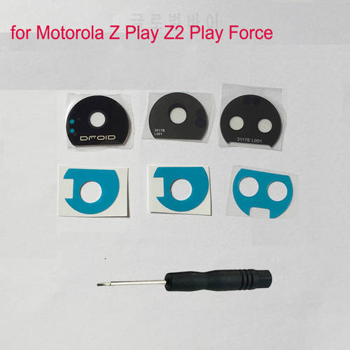 Original For Motorola Moto Z Play Z2 Play Z2 Force E4 Plus X4 Mobile Phone Housing Back Camera Glass Lens Protector Cover + Tool