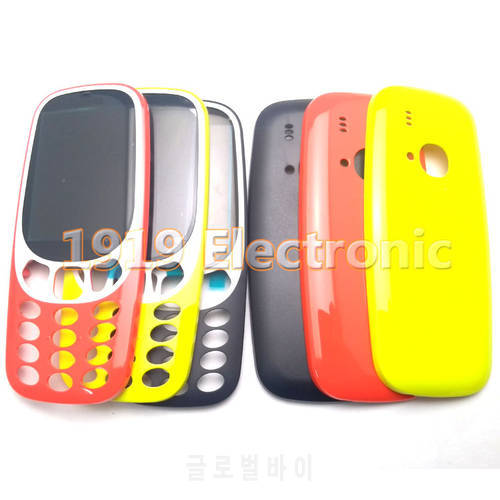 New Full Complete Mobile Phone Housing Cover Case without Keypad For Nokia 3310 ds (2017)