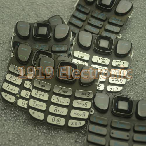 Main Menu English Or Russian Keypad Keyboard Buttons Cover Case For Nokia 6303 6303c