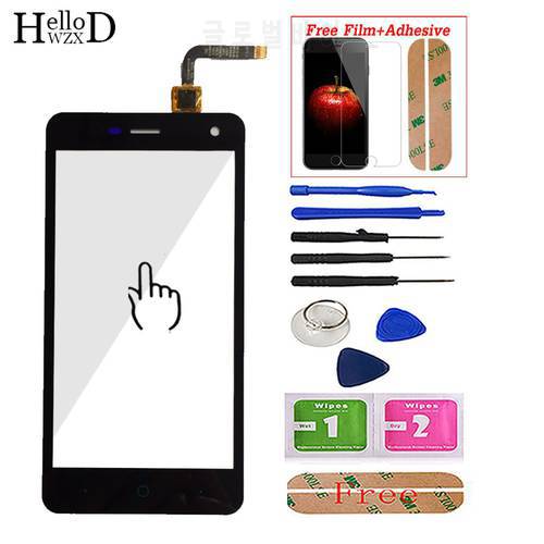 Mobile Touch Screen For ZTE Blade L3 V1.0 V1.1 Version Front Touch Glass Screen Digitizer Panel Sensor Adhesive Screen Protector