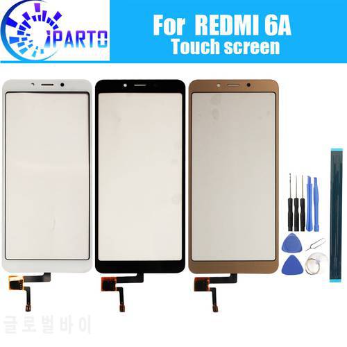 5.45 inch for Xiaomi REDMI 6A Touch Screen Glass 100% Guarantee Original Digitizer Glass Panel Touch Replacement For REDMI 6A