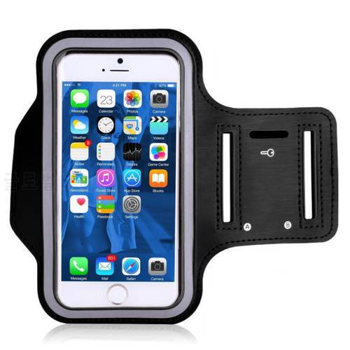 Waterproof Sport Gym Running Armband For iPhone Samsung Huawei Mobile Phone Pouch Bag Case Key Holder Arm Belts Band 100pcs/lot