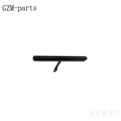 GZM-parts USB Charging Port Cover Flap Plug for Sony Xperia M5 Black/ White SIM Card Dust Plug Cover