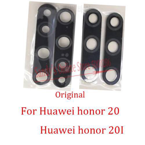 Top Quality Rear Back Camera Glass Lens Cover For Huawei Honor 20 20I Back Big Camera Lens Glass For Honor 20i With Sticker