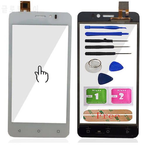 Touch Glass For Prestigio Muze K5 PSP5509 PSP 5509 DUO Touch Screen Glass Digitizer Panel Sensor 5.0&39&39 Mobile Tools Adhesive