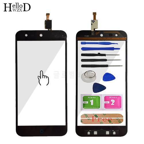 5.0&39&39 Touch Screen Glass For ZTE Blade X5 / Blade D3 T630 Front Touch Screen Glass Digitizer Panel Lens Sensor Tools Adhesive