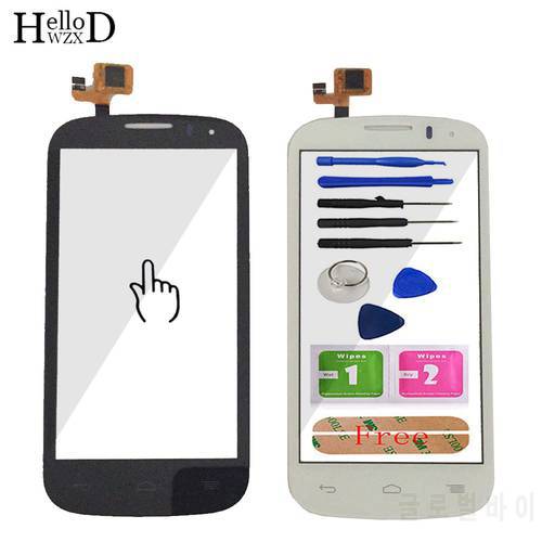 Touch Screen Glass For Alcatel One Touch Pop C5 Ot5036 5036 5036D Sensor Digitizer Flex Cable Touchscreen Tools Adhesive