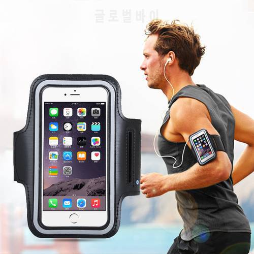 Armband For Huawei Honor 8S 5.71 inch Sports Running Arm band Cell Phone Hodler Pouch Phone Case For Huawei P Smart+ 2019
