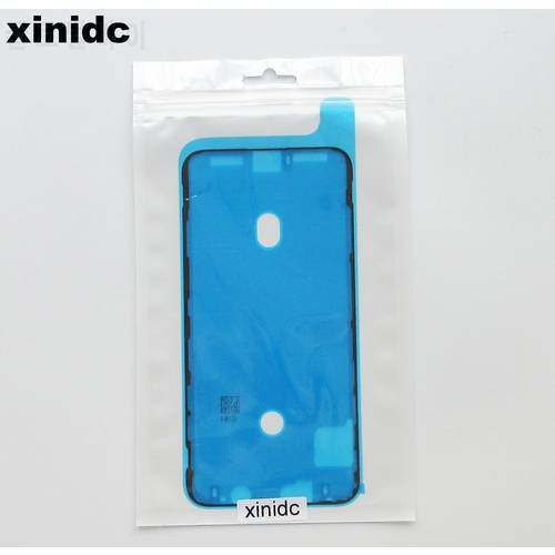Xinidc 100pcs Waterproof Sticker For iPhone XS Max Display Frame Bezel Seal Tape Glue Adhesive stick Replacement Free Shipping