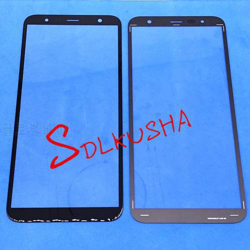 10Pcs Front Outer Screen Glass Lens Replacement Touch Screen For Samsung Galaxy J6+ J6 Plus J610 J610F J610G J610DS J610FN
