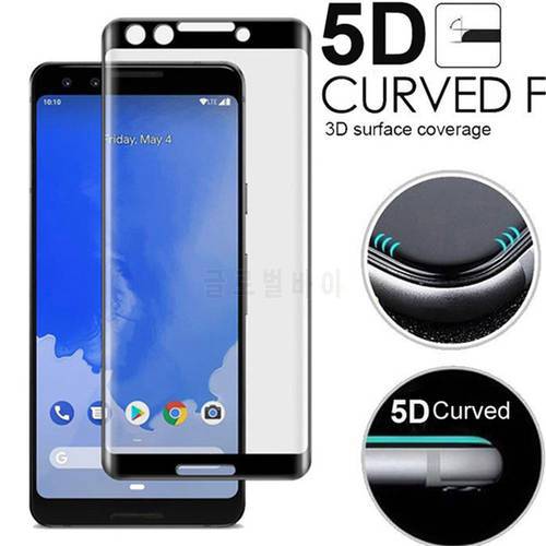3D Curved Glass For Google Pixel 3XL 2 XL Screen Protector Ultra-thin 9H Full Cover Film For Google Pixel 2 3 9H Tempered Glass