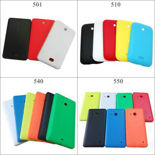 New Battery Back Cover Housing Case For Nokia Asha 501 502 For Microsof lumia 503 With Power Volume Buttons Repair parts