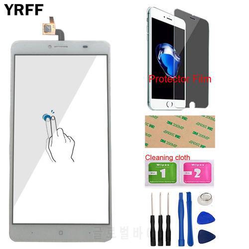 Moible Touch Screen Sensor For Doogee Y6 Max Touch Screen Panel Digitizer Repair Front Glass Touchscreen Sensor Protector Film