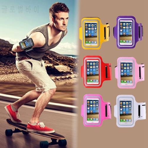 Adjustable Running Sport Gym Armbands Bag Case for iPhone 6 6Plus 5s 5c 5 4s 4 Waterproof Jogging Mobile Phone Belt Cover