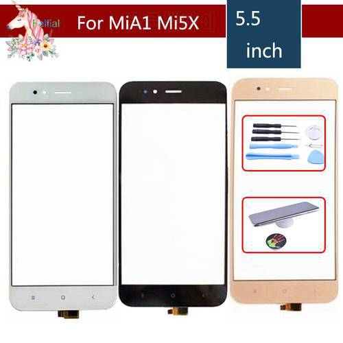 Original Mi 5X LCD Display Touch Screen For Xiaomi Mi A1 5X Mi5X Touch Screen Sensor LCD Display Digitizer Front Outer Glass