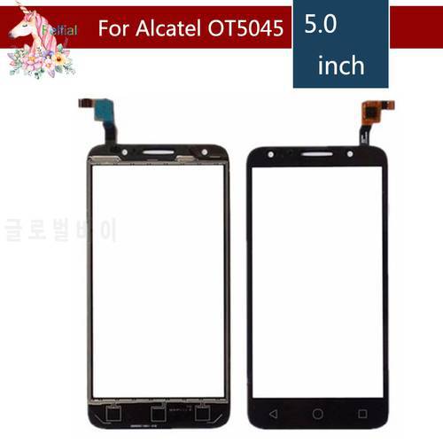 For Alcatel One Touch pixi 4 4G 5045 OT5045 5045A 5045D 5045G Touch Screen Digitizer Sensor Outer Glass Lens Panel Replacement