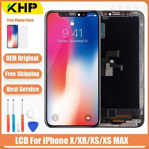 PINZHENG LCD For iPhone X Xs Max XR LCD Display For Tianma OEM Touch Screen LCDS With Digitizer Replacement Assembly Parts